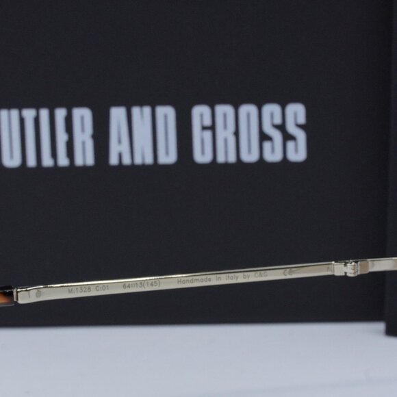 Final Price! Cutler and Gross CG1328S 001 Black Camo/Brown Sunglasses - Picture 6 of 8